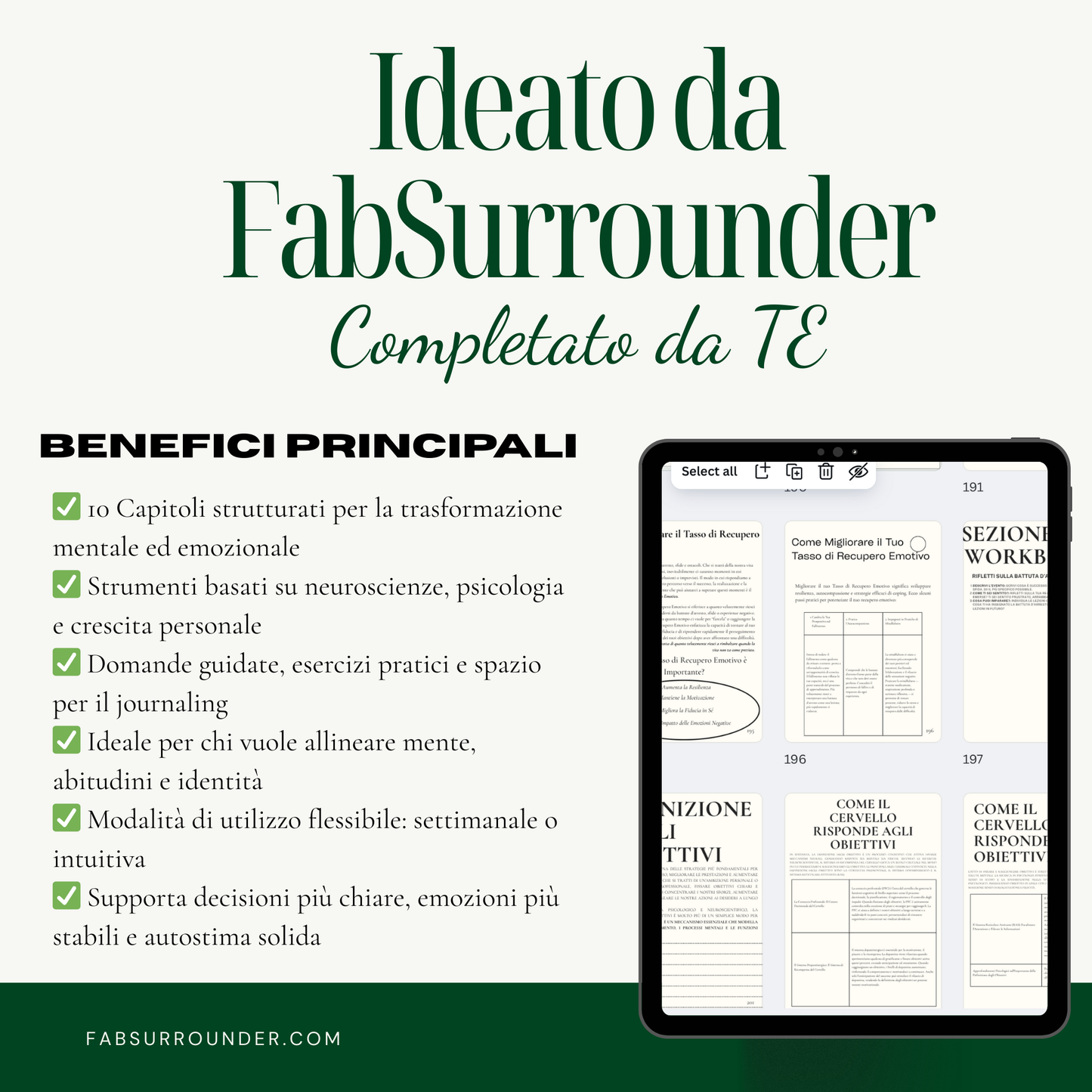 Reset Mentale - Workbook di crescita personale