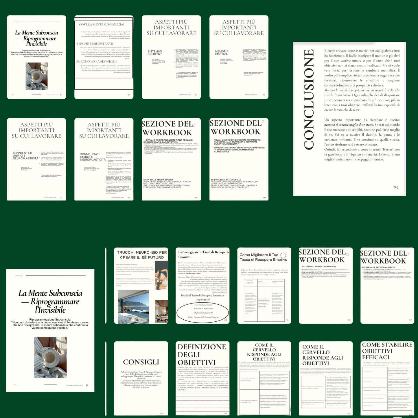 Reset Mentale - Workbook di crescita personale
