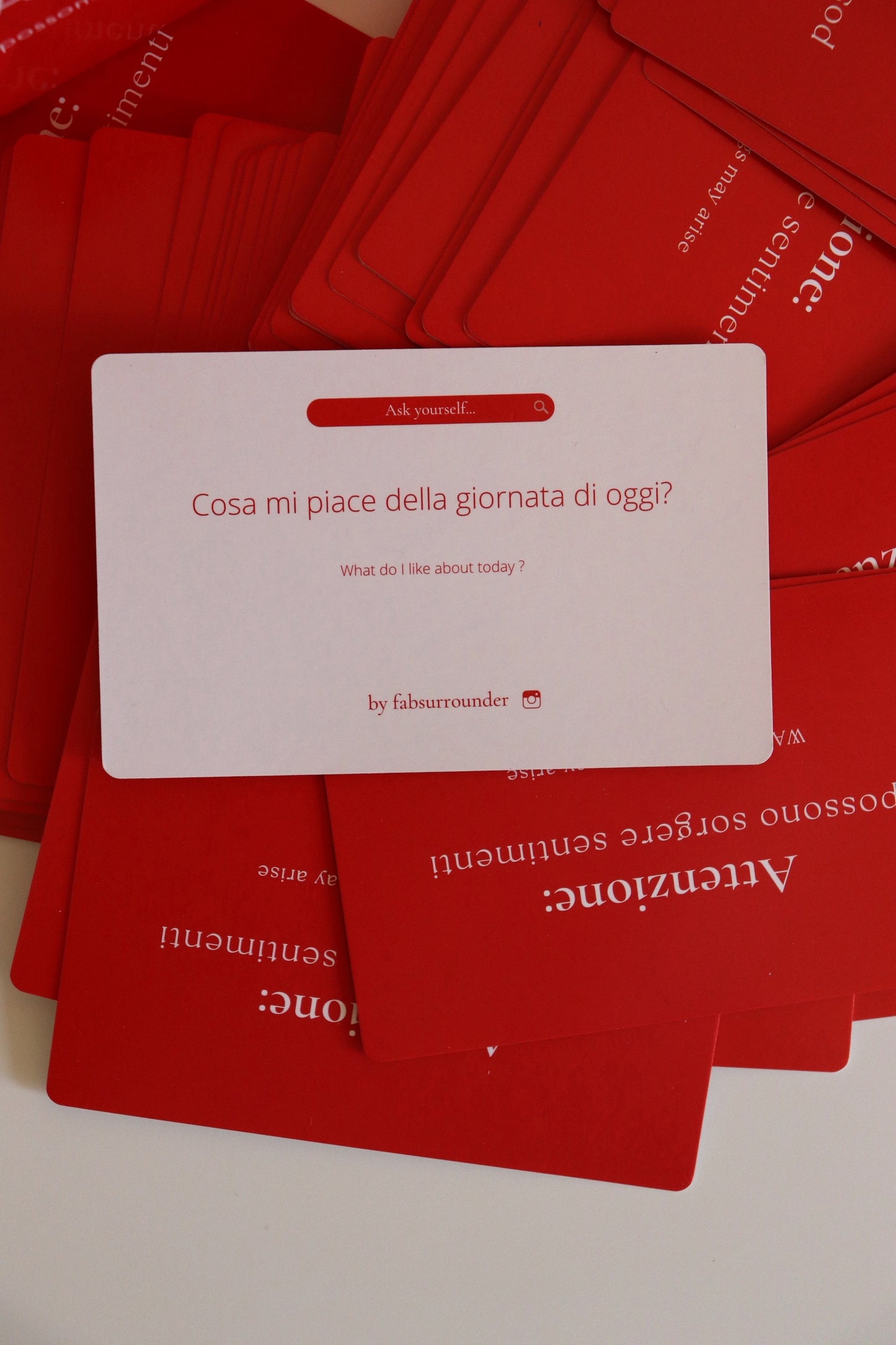 FabSurrounder Game – Il Gioco di Carte per Connessione e Crescita Personale