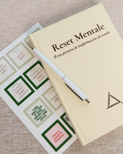Reset Mentale- Workbook di crescita personale (edizione beige)