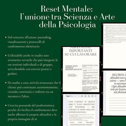 Reset Mentale - Workbook di crescita personale